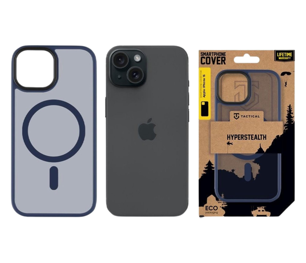 Tactical MagForce Hyperstealth Kryt pro Apple iPhone 15 Deep Blue - 1514054 - zdjęcie 3